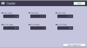 Ricoh Quick Guide: Obtain a Meter Reading